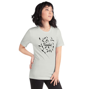 Dance Steps Unisex Fitted T-Shirt