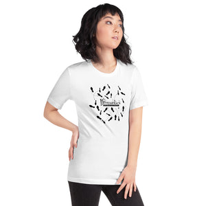 Dance Steps Unisex Fitted T-Shirt