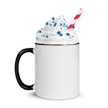 Load image into Gallery viewer, &quot;The Bromantics&quot; Coffee Mug Inside Colour (Left Handed)