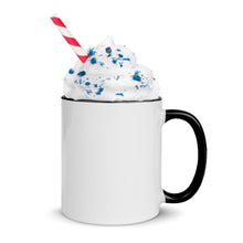 Load image into Gallery viewer, &quot;The Bromantics&quot; Coffee Mug Inside Colour (Right Handed)
