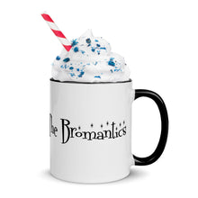 Load image into Gallery viewer, &quot;The Bromantics&quot; Coffee Mug Inside Colour (Left Handed)