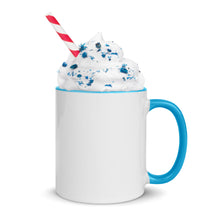 Load image into Gallery viewer, &quot;The Bromantics&quot; Coffee Mug Inside Colour (Right Handed)