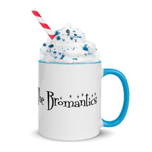 Load image into Gallery viewer, &quot;The Bromantics&quot; Coffee Mug Inside Colour (Left Handed)