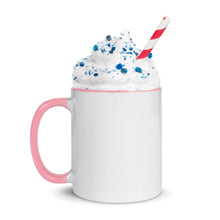 Load image into Gallery viewer, &quot;The Bromantics&quot; Coffee Mug Inside Colour (Left Handed)