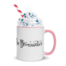 Load image into Gallery viewer, &quot;The Bromantics&quot; Coffee Mug Inside Colour (Left Handed)