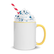 Load image into Gallery viewer, &quot;The Bromantics&quot; Coffee Mug Inside Colour (Right Handed)