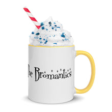 Load image into Gallery viewer, &quot;The Bromantics&quot; Coffee Mug Inside Colour (Left Handed)